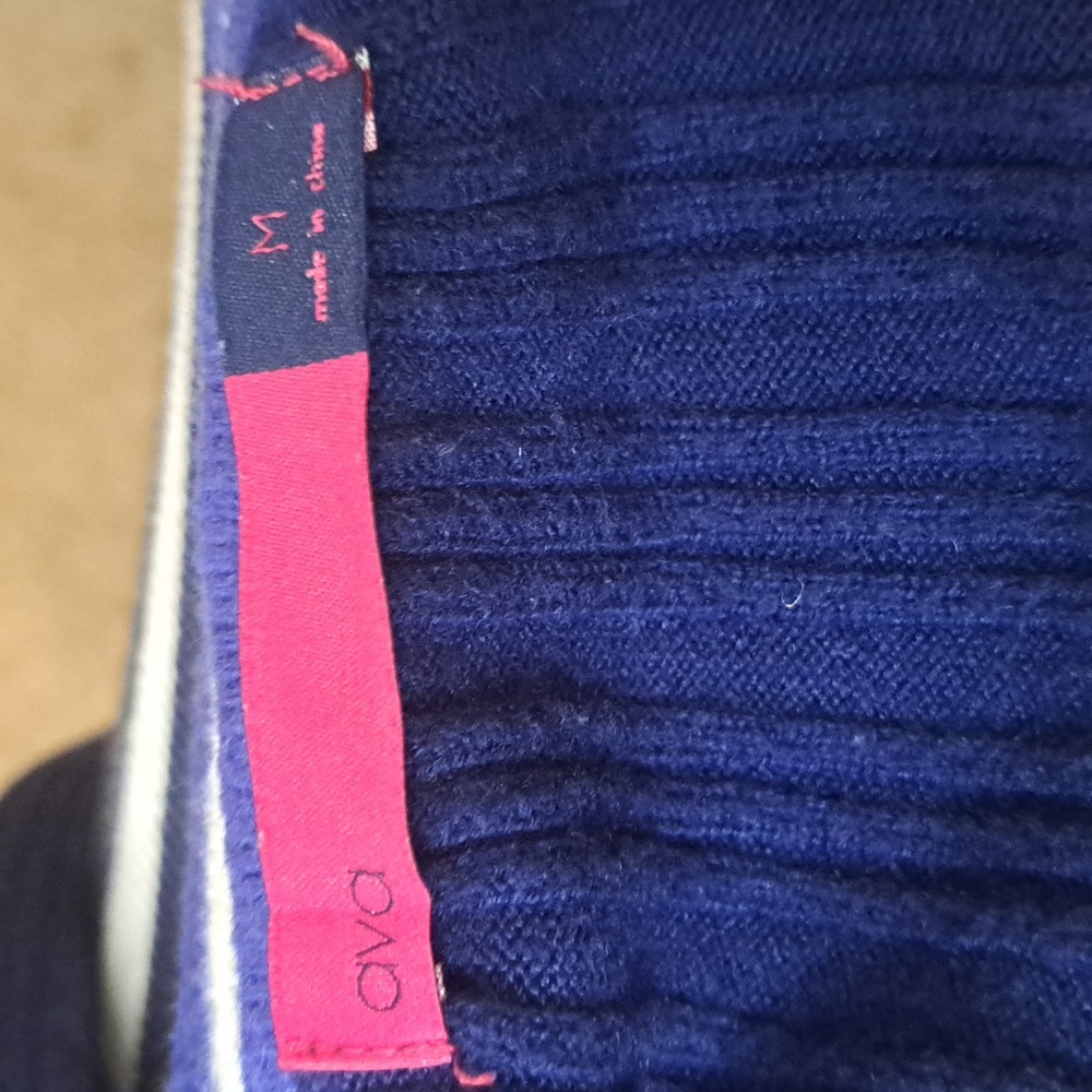 Ava Varsity Stripe Ribbed Dress - Picture 6 of 10